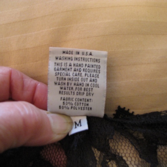 Glamorous goth! Black beaded lace & velvet ensemble, Laura Rogers, Medium - Picture 12 of 12